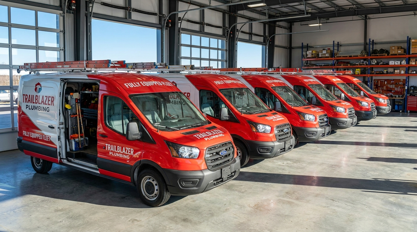 Branded service van